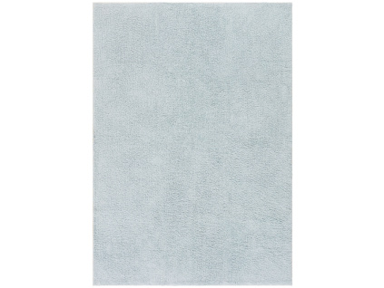 Světle modrý bavlněný koberec ALDO 200 x 300 cm