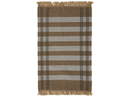 Béžovo-hnědý zahradní koberec Kave Home Barani 60 x 90 cm
