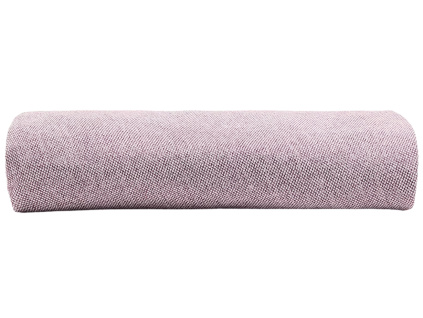 Fialový potah na taburet Kave Home Kaeli 120 cm