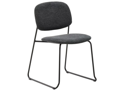 Tmavě šedá jídelní židle Kave Home Meli