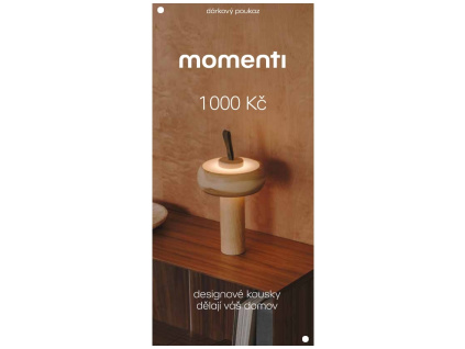 Designový e-poukaz 1000 Kč