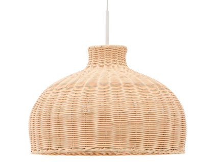 Ratanové stínidlo kave home Ennia  Ø 38 cm