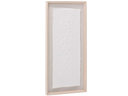 Abstraktní obraz Kave Home Olvin 94 x 44 cm