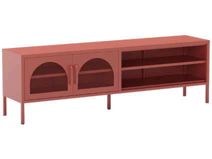 Kovový TV stolek Diora 160 x 35 cm