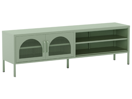 Kovový TV stolek Diora 160 x 35 cm