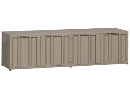 Kovový TV stolek Lavene 160 x 44 cm