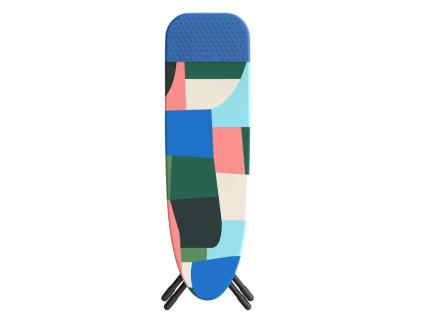 Modré žehlící prkno Glide 130 cm