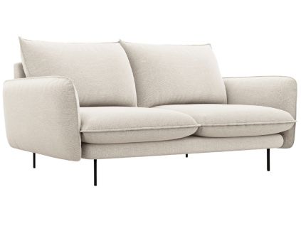 Světle béžová čalouněná dvoumístná pohovka Cosmopolitan Design Vienna 160 cm