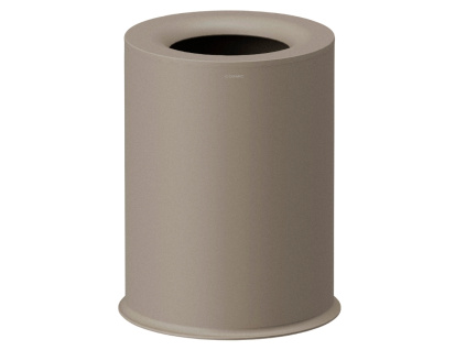 Béžový kovový odpadkový koš Geyser 5 l