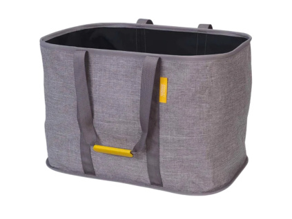 Šedý skládací koš na prádlo Hold-All Max 55 l