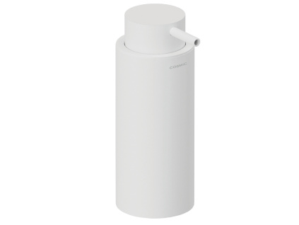 Bílý kovový dávkovač mýdla Logic 200 ml
