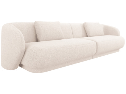 Světle béžová čalouněná čtyřmístná pohovka Cosmopolitan Design Camden 304 cm
