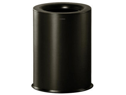 Černý kovový odpadkový koš Architect SP 5 l