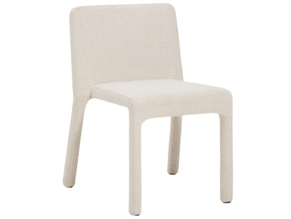 Béžová čalouněná jídelní židle Kave Home Loria