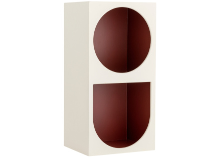 Bílá knihovna Bloomingville Graphia