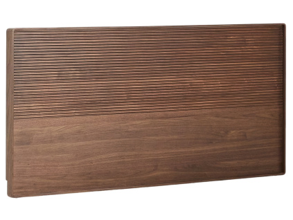 Ořechové čelo k posteli Kave Home Norlen 180 x 200 cm