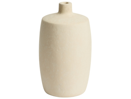 Béžová váza kave home Mireni 26 cm