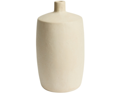 Béžová váza kave home Mireni 39 cm