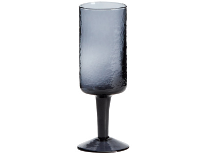 Modrá sklenice na víno kave home Obila