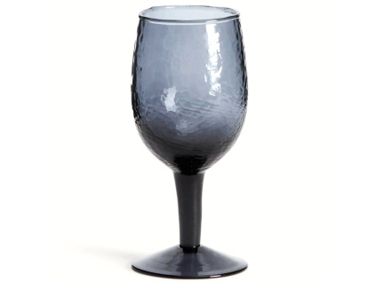 Modrá sklenice na víno Kave home Sileia