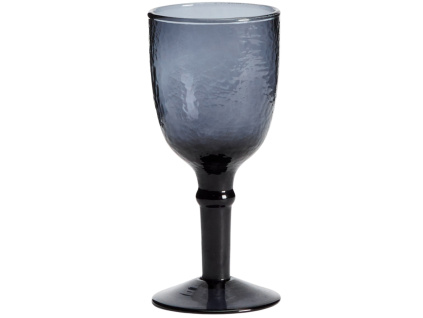 Modrá sklenice na víno kave home Vinea