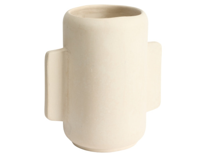 Béžová váza Kave Home Mireni 38 cm