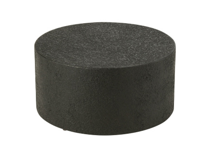 Černý odkládací stolek Cylinder 60 cm