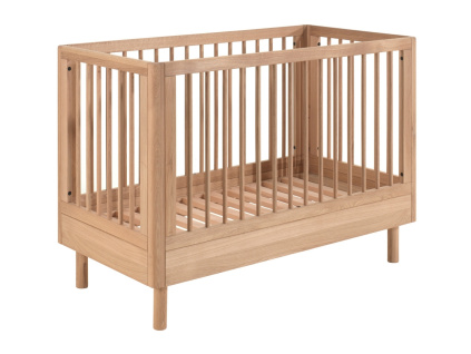 Dubová dětská postýlka Vipack Forrest 60 x 120 cm