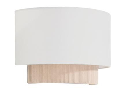 Béžové nástěnné světlo Kave Home Bianella 30 cm