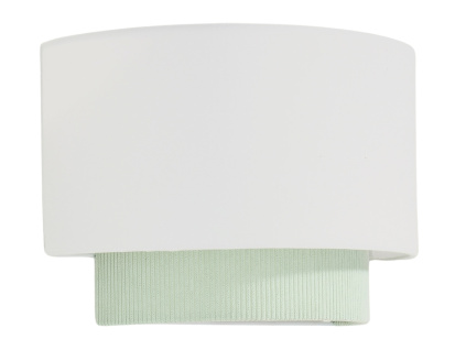 Zelené nástěnné světlo kave home Bianella 30 cm