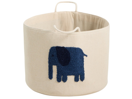 Béžový úložný koš na hračky kave home Tandani 30 cm