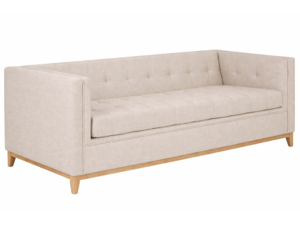 Béžová rozkládací pohovka Tomm 208 cm