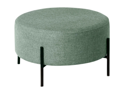 Zelený taburet Somcasa Camilo 60 cm