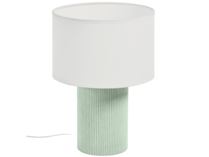 Zelená stolní lampa kave home Bianella 29 cm