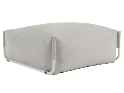 Světle šedý zahradní modul/podnožka Kave Home Square 101 x 101 cm