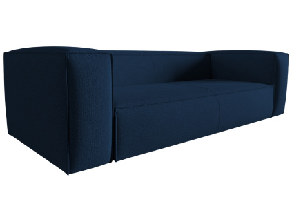 Tmavě modrá čalouněná čtyřmístná pohovka Cosmopolitan Design Mackay 230 cm