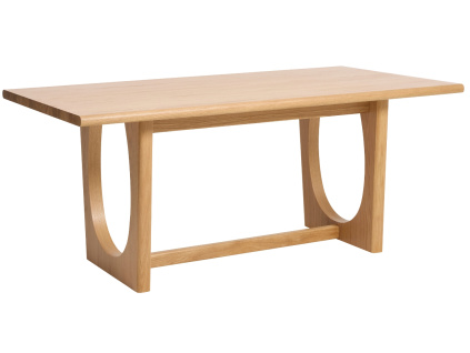 Dubový jídelní stůl Unique Furniture Flow 180 x 95 cm