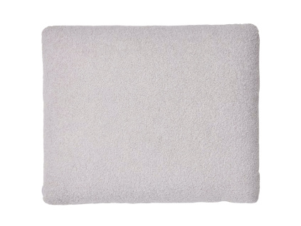 Šedý bouclé polštář Kave Home Martina 52 x 60 cm