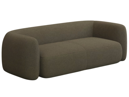 Zelená trojmístná pohovka Kave Home Martina 246 cm