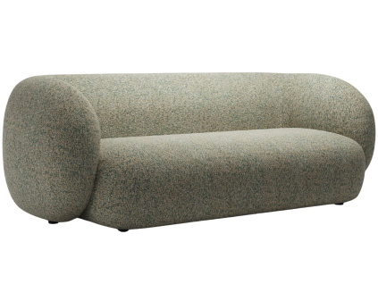 Zelená čalouněná trojmístná pohovka MICADONI Kate 213 cm