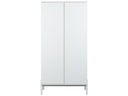 Krémově bílá šatní skříň Quax Ashi 196 x 96 cm