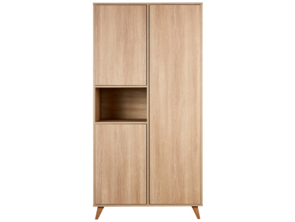 Skříň Quax Loft 190 x 96 cm s dřevěným dekorem