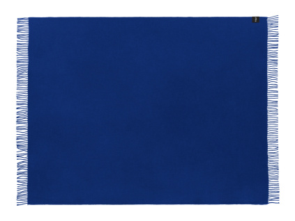 Modrý vlněný pléd Ro 170 x 130 cm