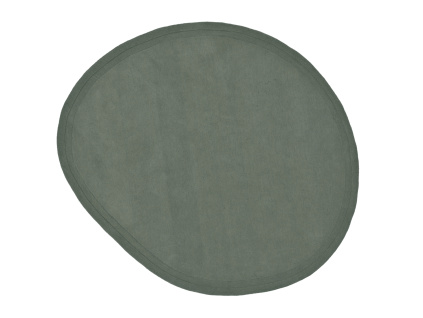 Zelenošedý vlněný koberec Neo 230 x 250 cm