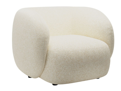 Béžové čalouněné křeslo MICADONI Kate