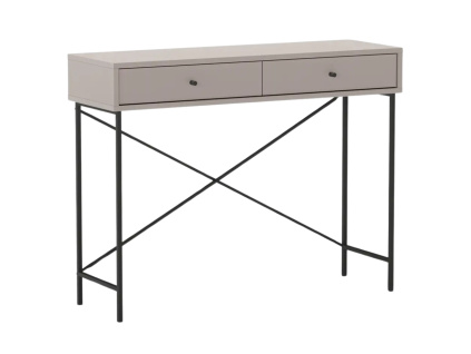 Béžový toaletní stolek Titan 110 x 35 cm