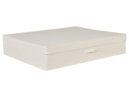 Béžový úložný box pod postel Quax Loft 85 x 70 cm