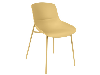 Žlutá jídelní židle Diletta