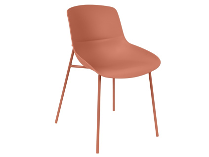 Červená jídelní židle Diletta