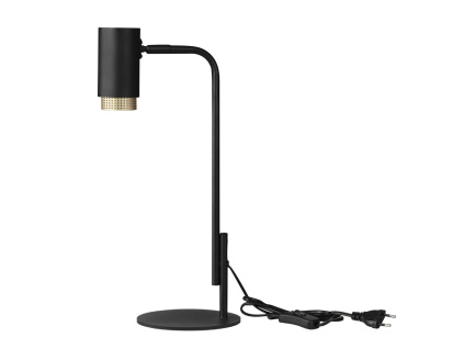 Černá stolní lampa Nessi